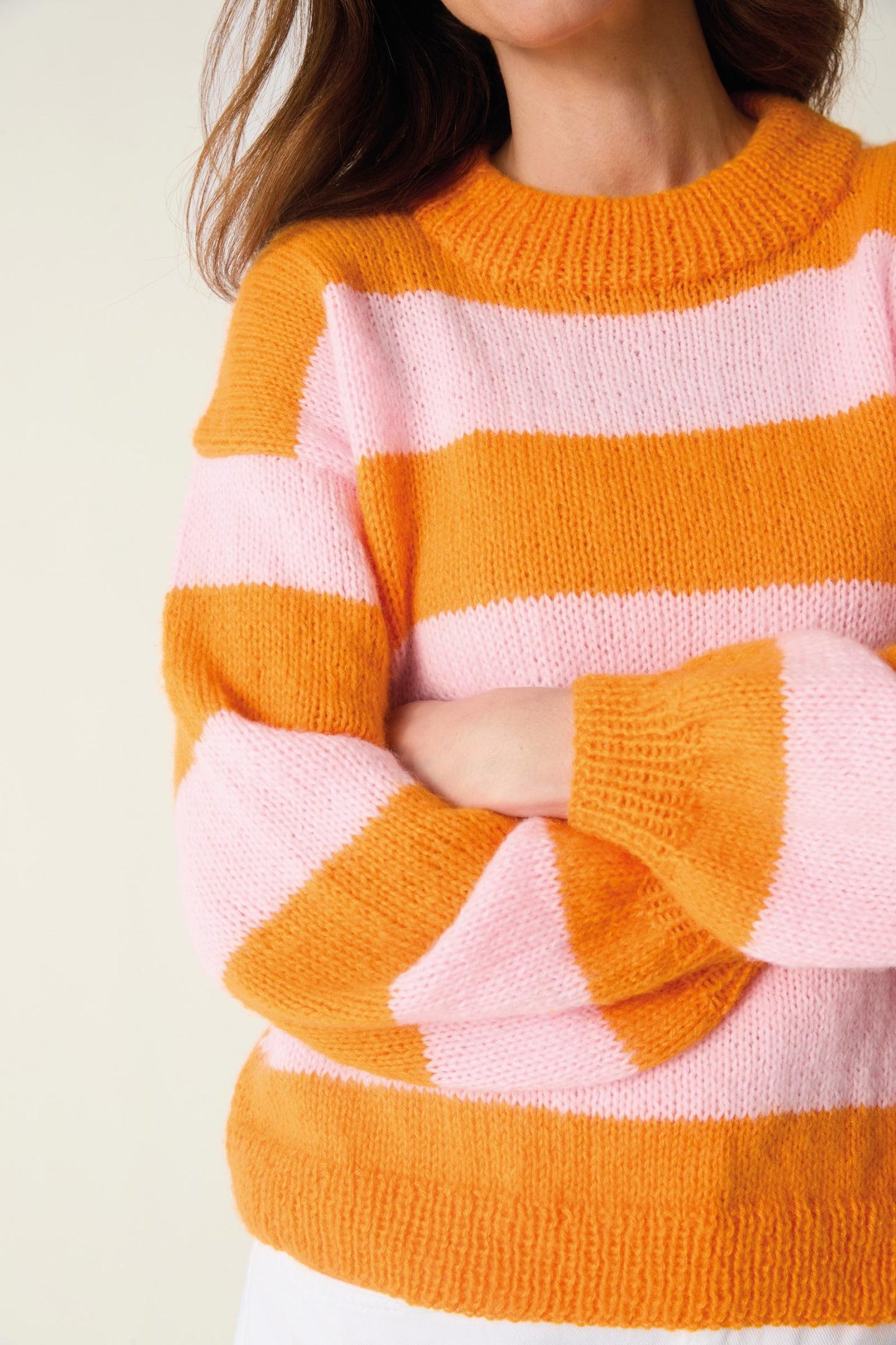 Sirdar Soft Down DK - 10883 - Big Stripe Sweater