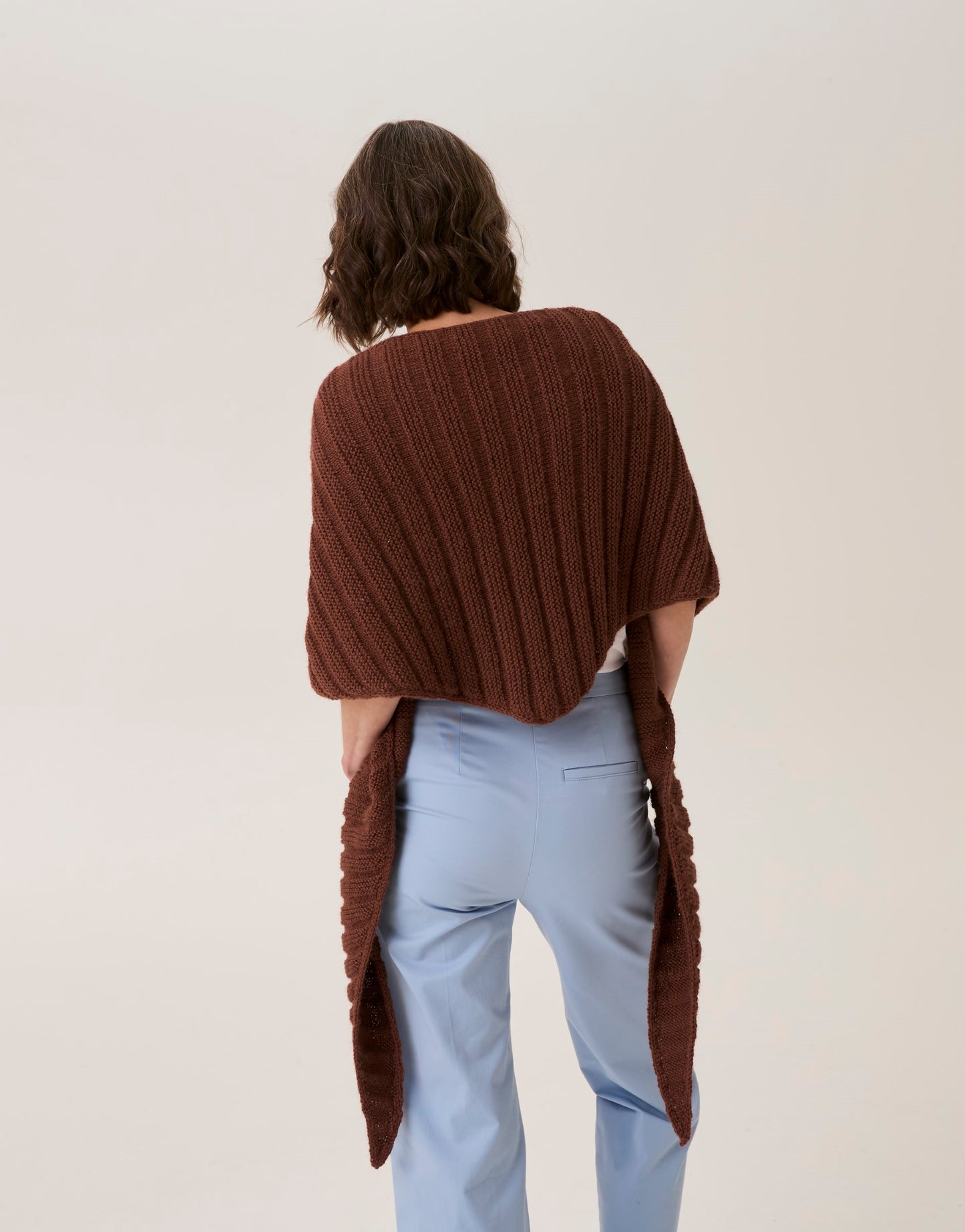 Sirdar - 10919 - Clam Shell Ribbed Shawl - Loveful Bio Blend