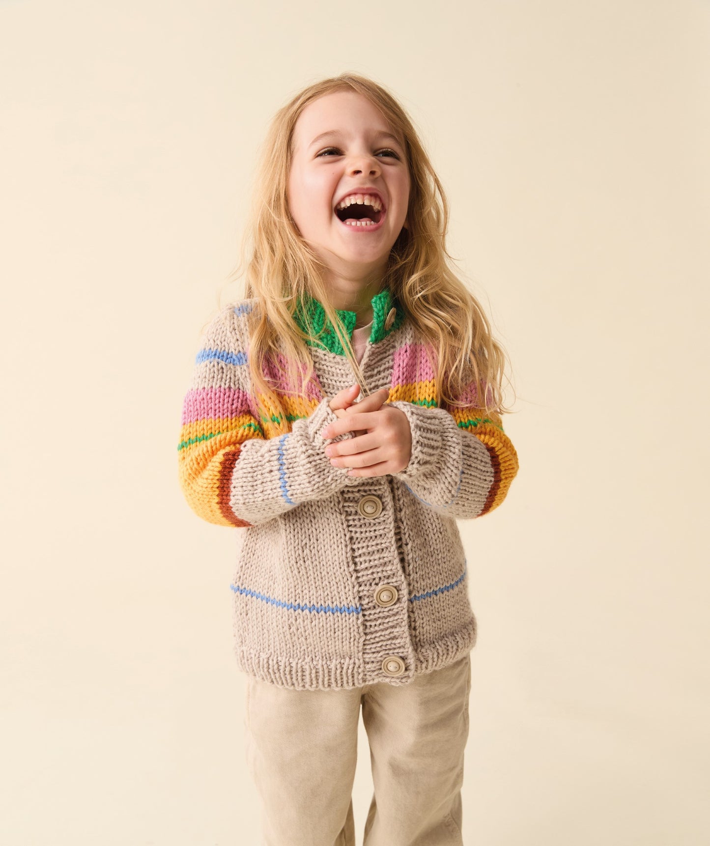 Sirdar Snuggly Chunky - 2639 - Scandi-Striped Cardi