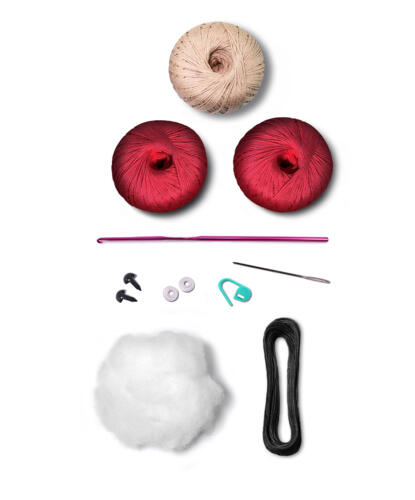 Circulo Crochet Kit - Lady Bug