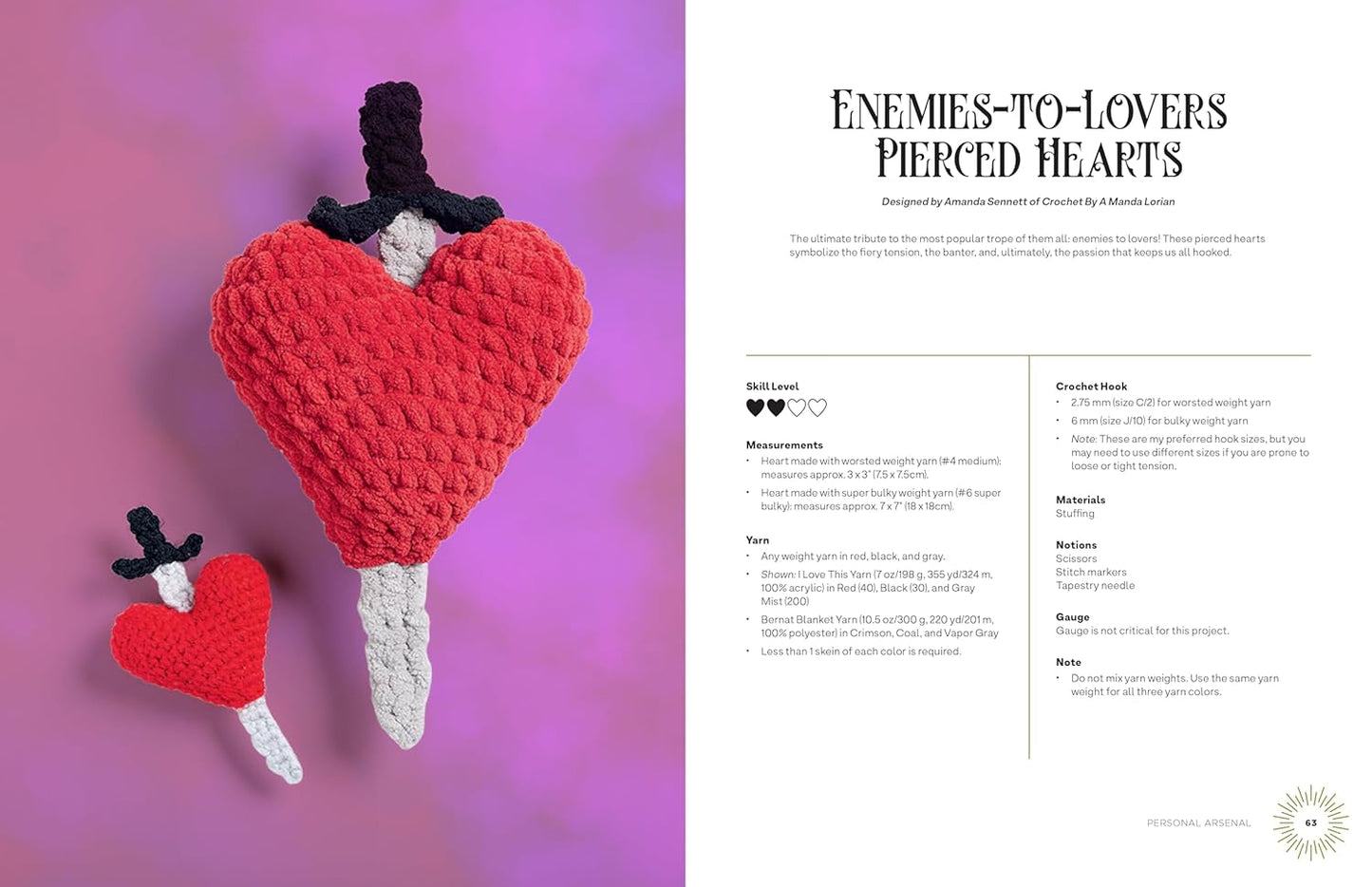 Romantasy Crochet Club - 20 Epic Projects for Your Reading Journeys by Amanda Sennett