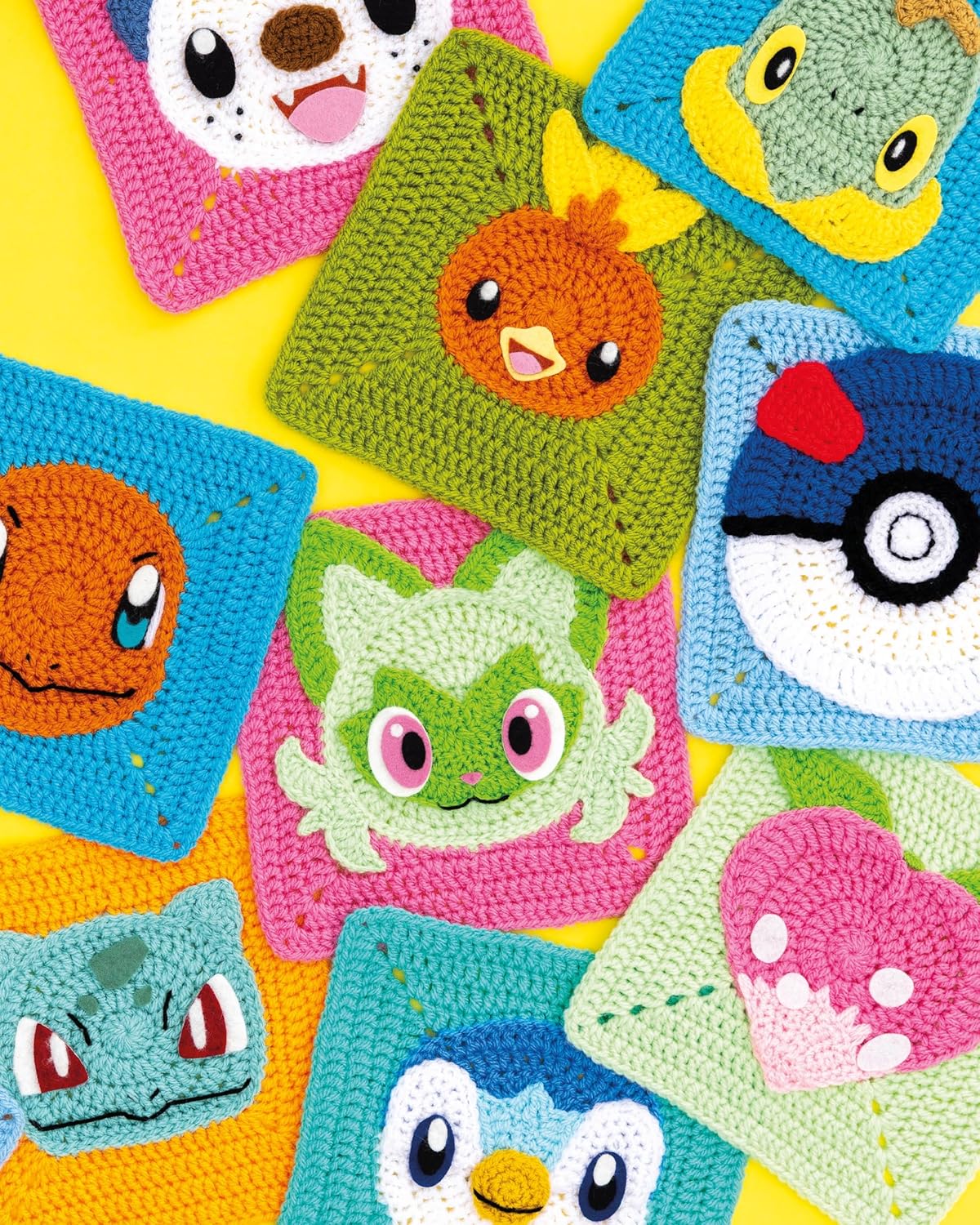 Pokémon Crochet Squares by Ira Rott