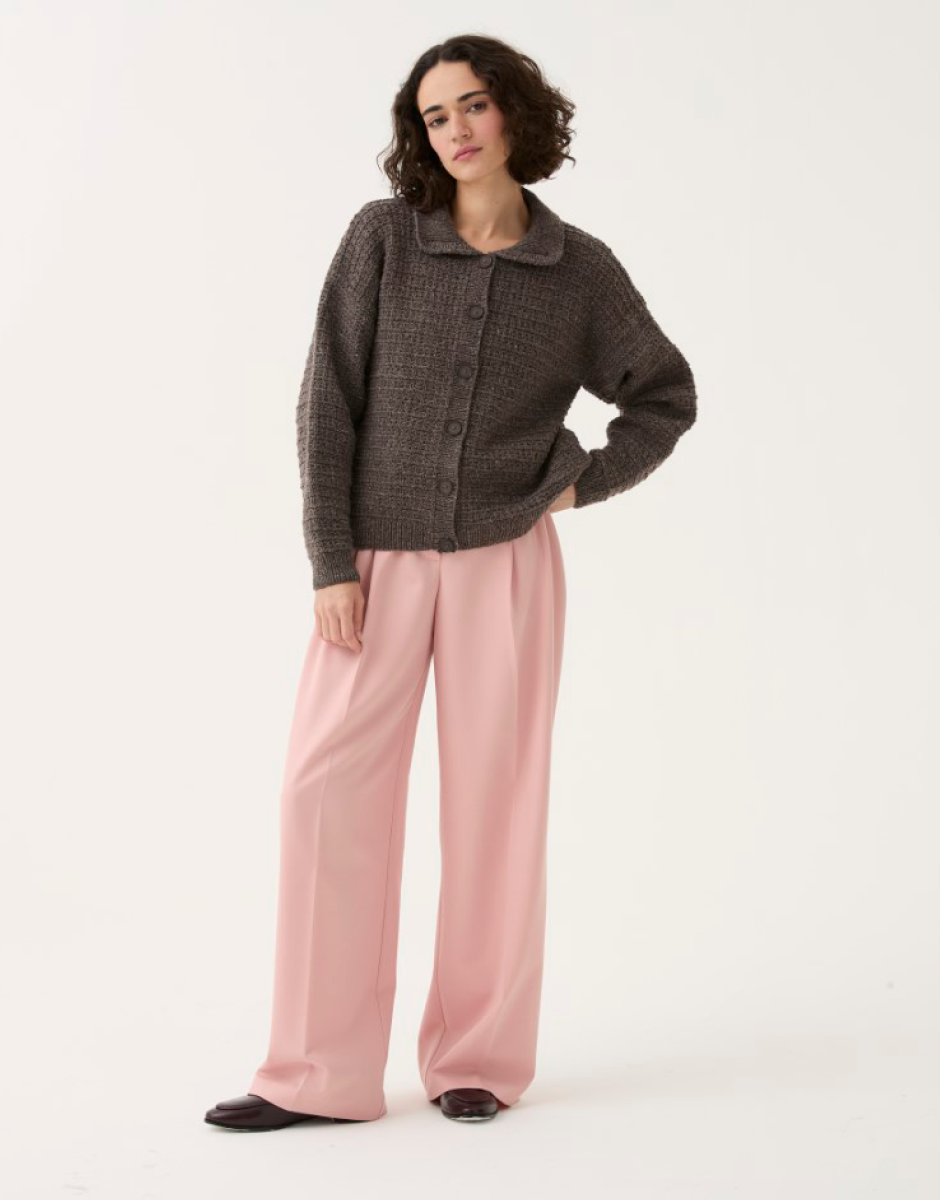 Sirdar - 10782 - Heritage Collared Cardigan - Loveful Recycled Tweed Blend DK