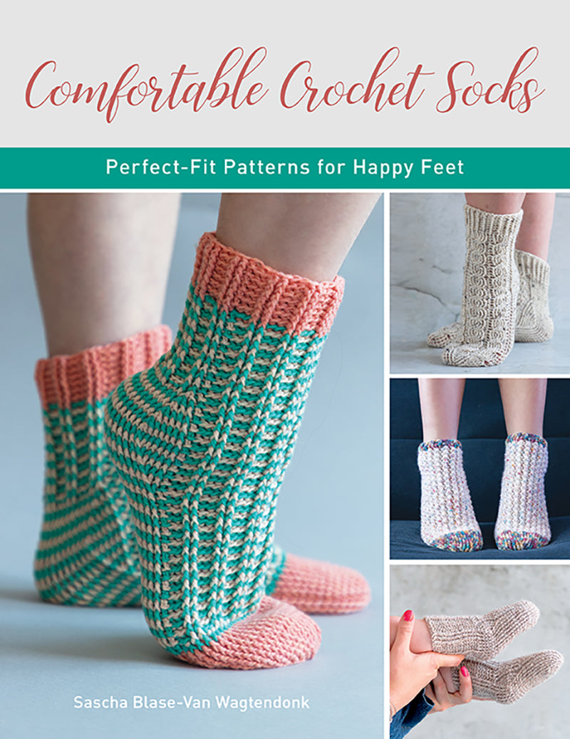 Comfortable Crochet Socks by Sascha Blase-Van Wagtendonk