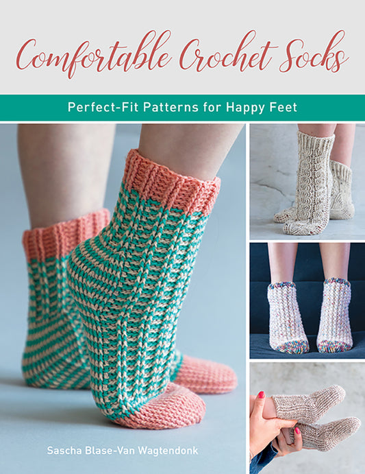 Comfortable Crochet Socks by  Sascha Blase-Van Wagtendonk