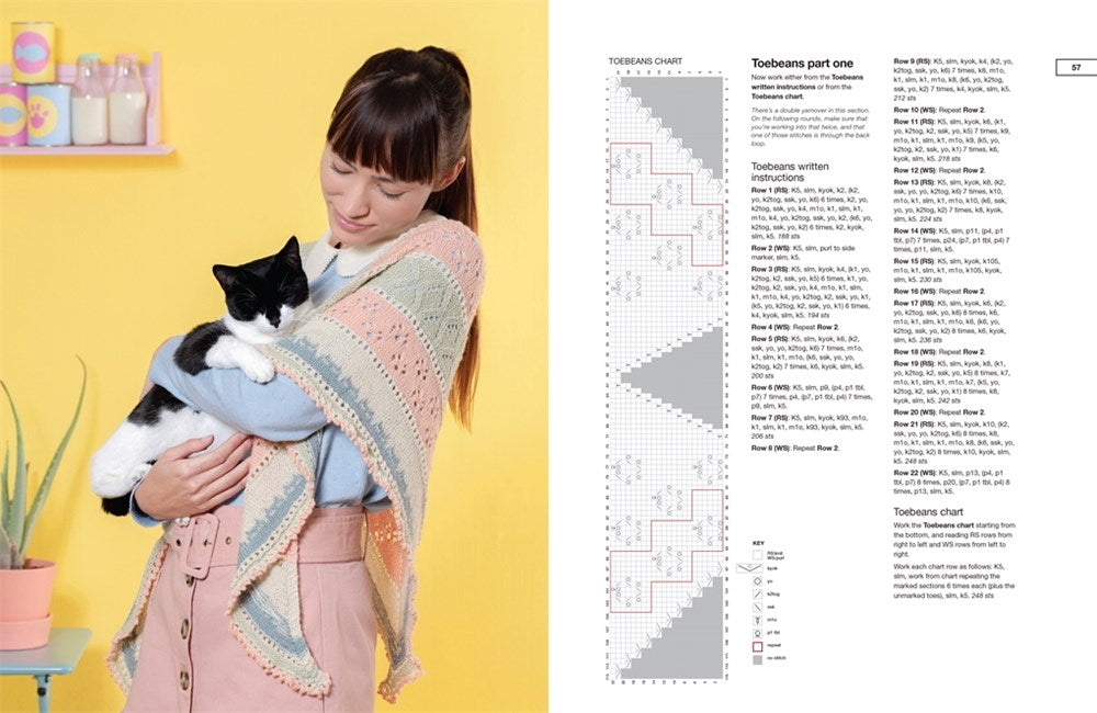 Cat Knits - 16 pawsome knitting patterns for yarn and cat lovers by Marna Gilligan