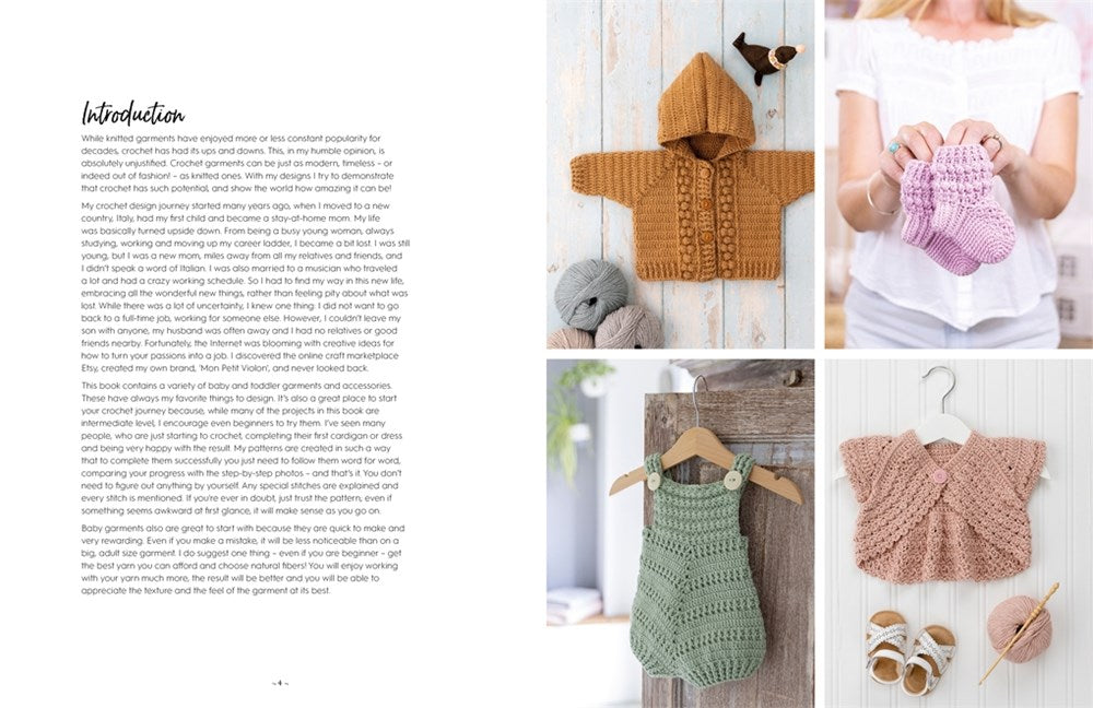 Timeless Textured Baby Crochet By Vita Apala