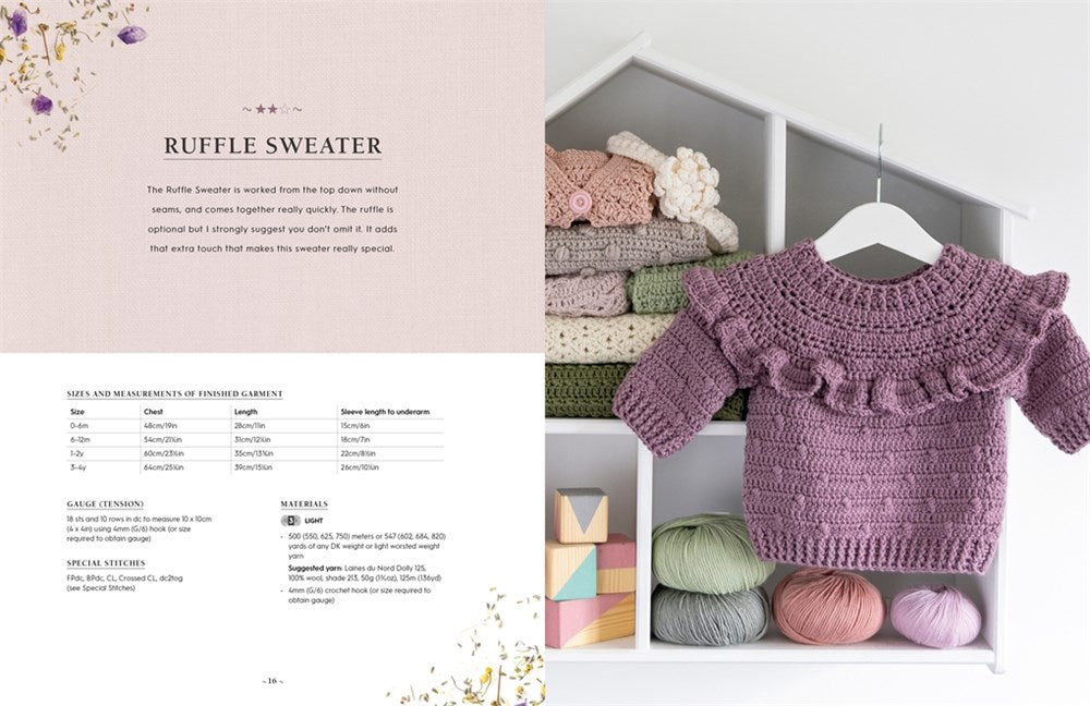 Timeless Textured Baby Crochet By Vita Apala