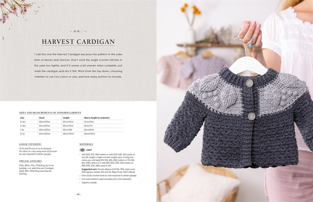 Timeless Textured Baby Crochet By Vita Apala