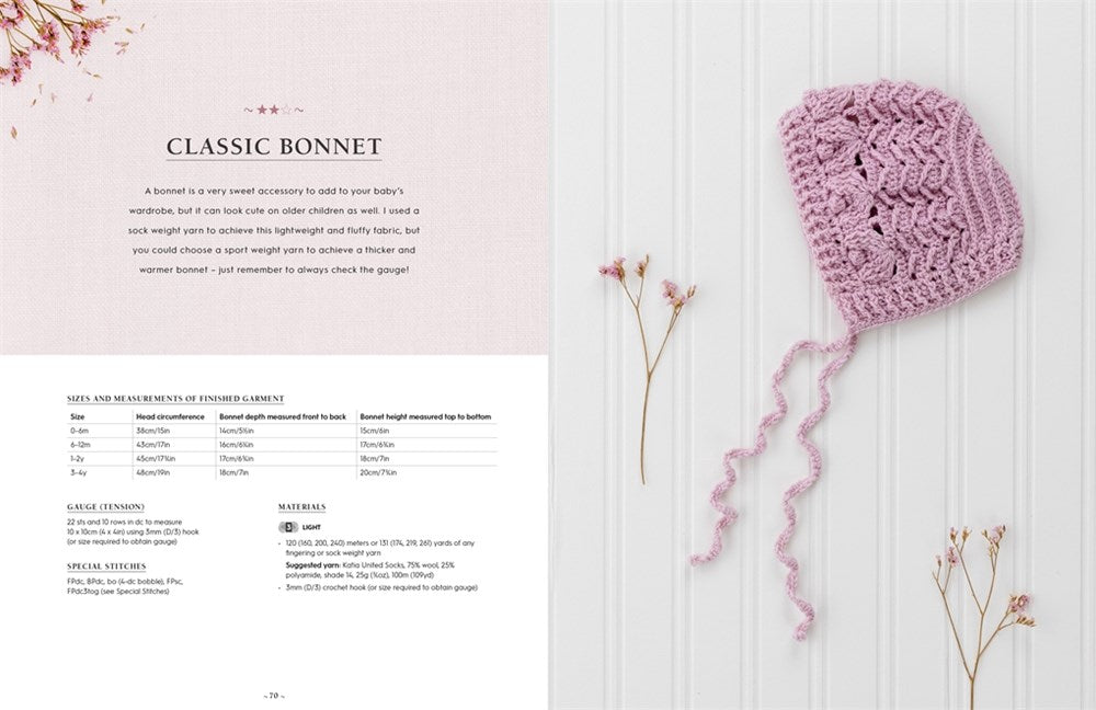 Timeless Textured Baby Crochet By Vita Apala