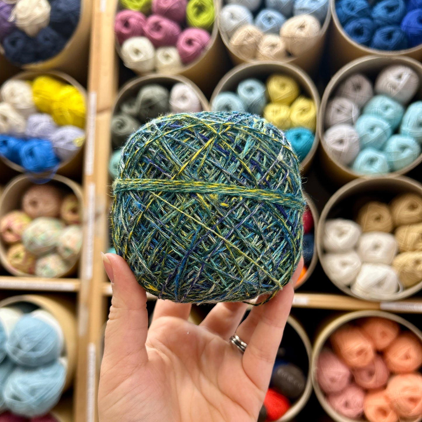 Tonya's hand spun yarn