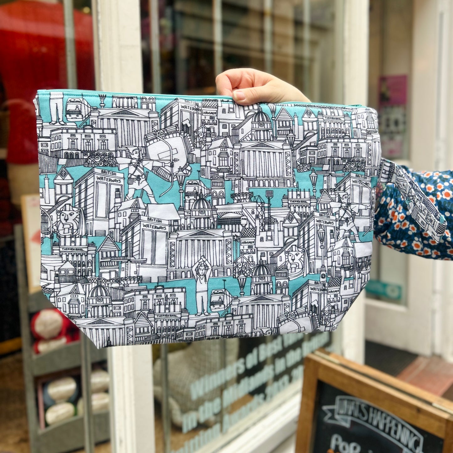Bertie & Poppet - Large project bags - Exclusive Nottingham Landmark Design