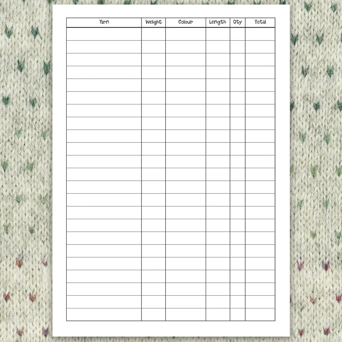 Emma Ball - Stash Notes - Llama