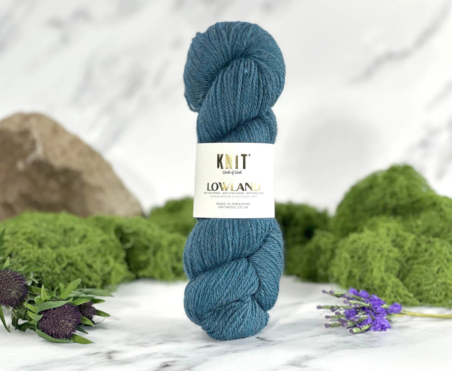 World of Wool - Lowland DK - 100% British Bluefaced Leicester Wool