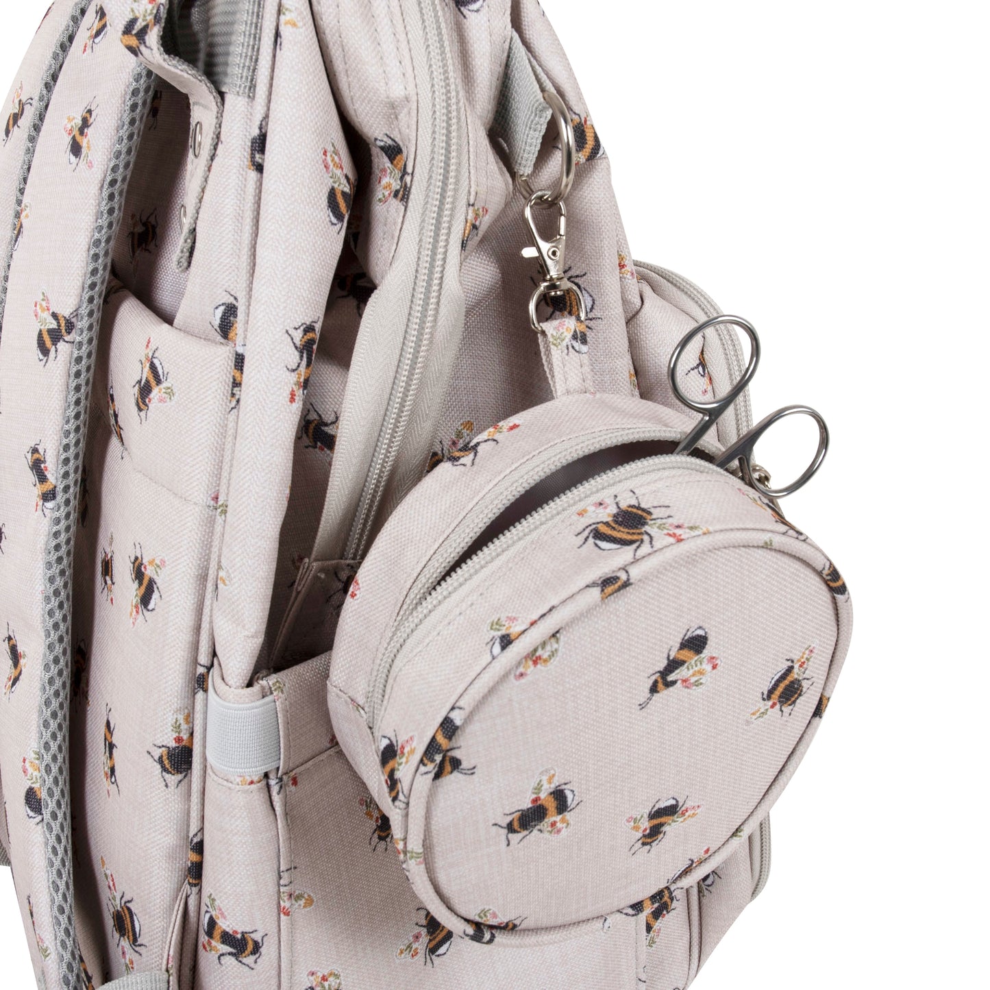 Craft Storage Backpack with Bee Design
