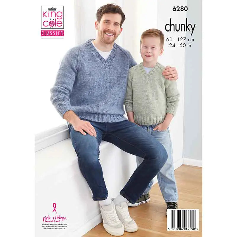 6280 - Cardigan and Sweater - Chunky