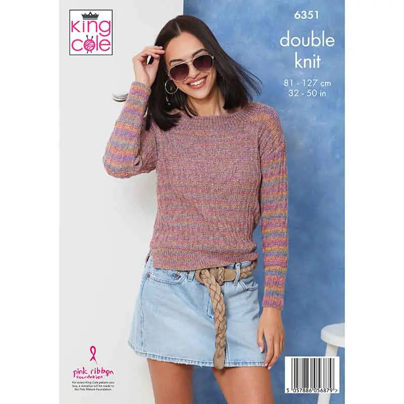 6351 - Sweater and Top - DK