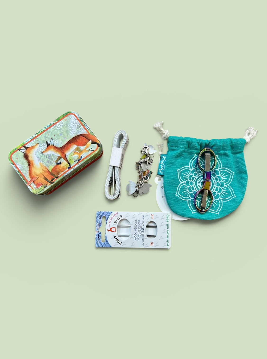 Travel Tin - Full of your essential crafting bits!