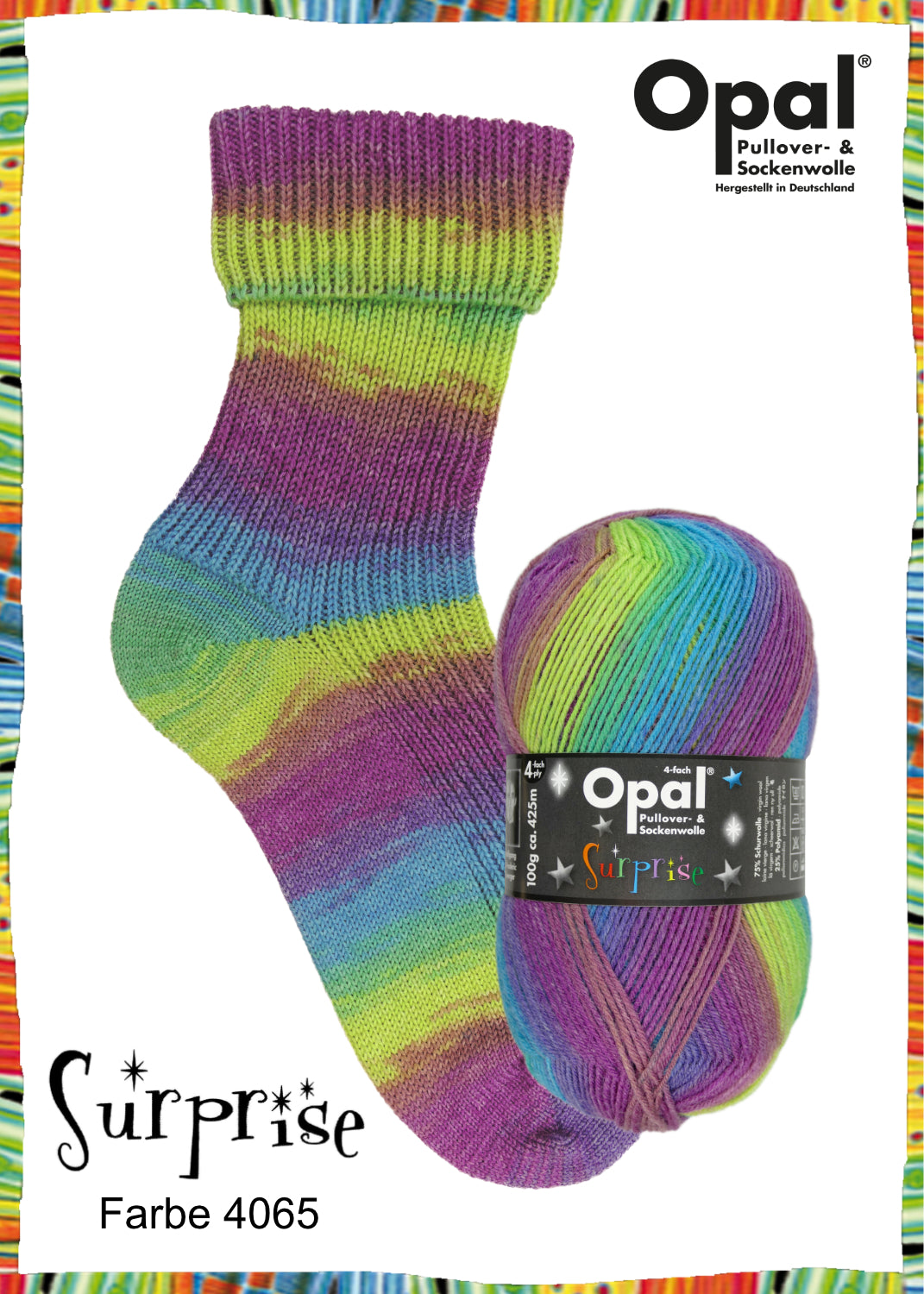 Opal Surprise 4ply Sock Yarn