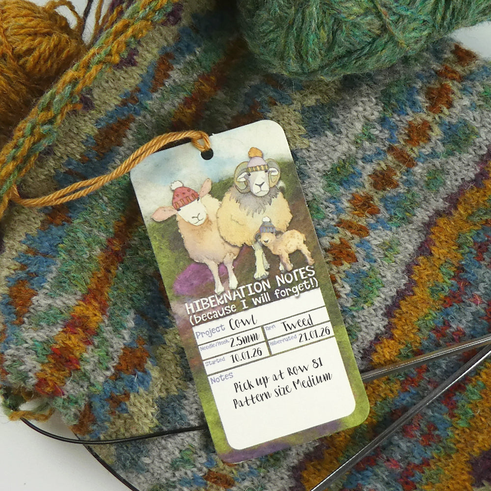 Emma Ball - Happy Sheep Hibernation Tags (pack of 12)
