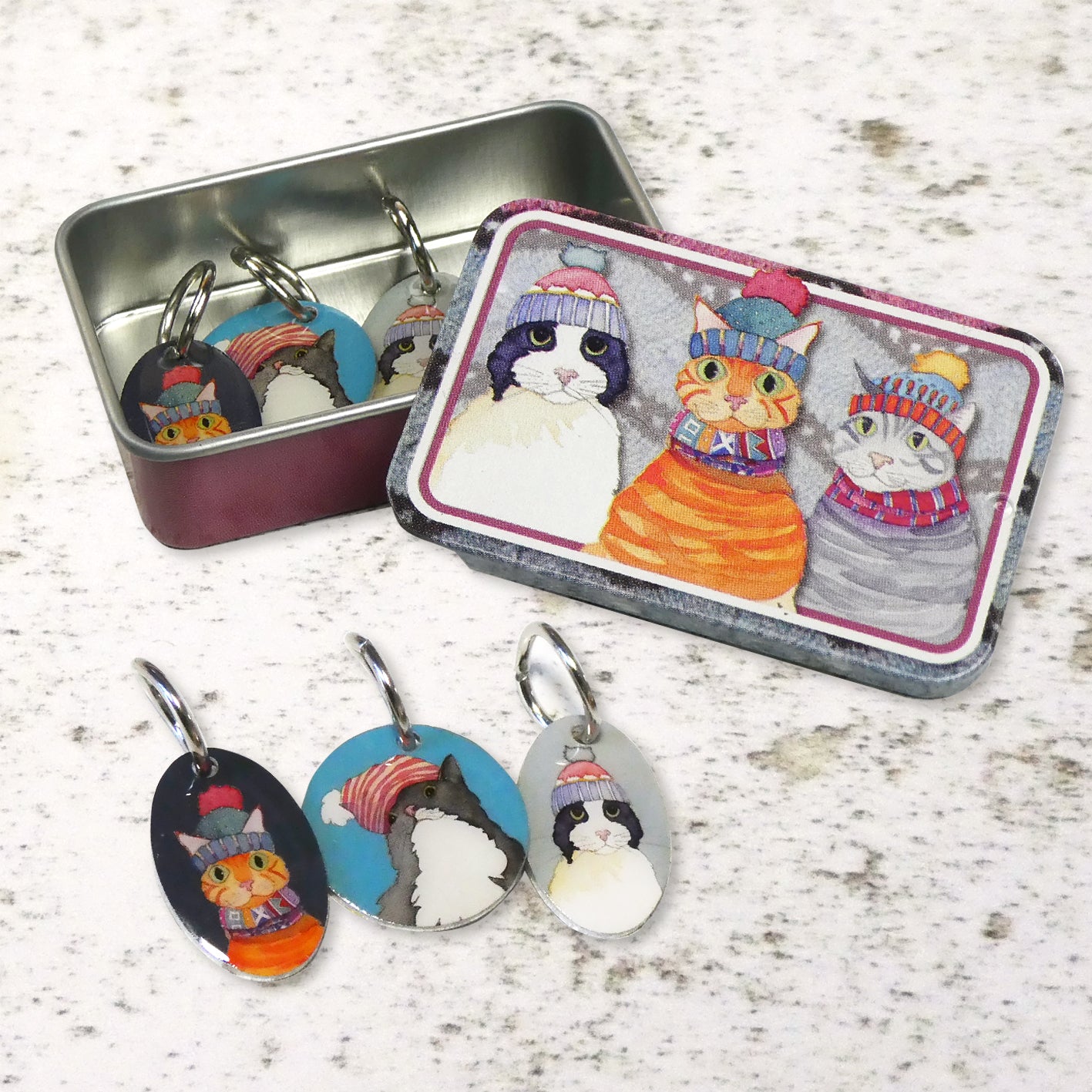Emma Ball - Stitch Markers (Rings)