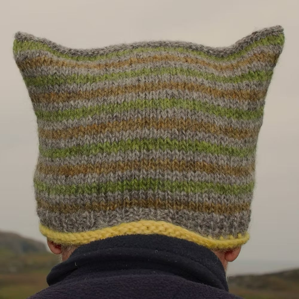Colonsay Wool Growers Knitting Kit- Colonsay Square Hat