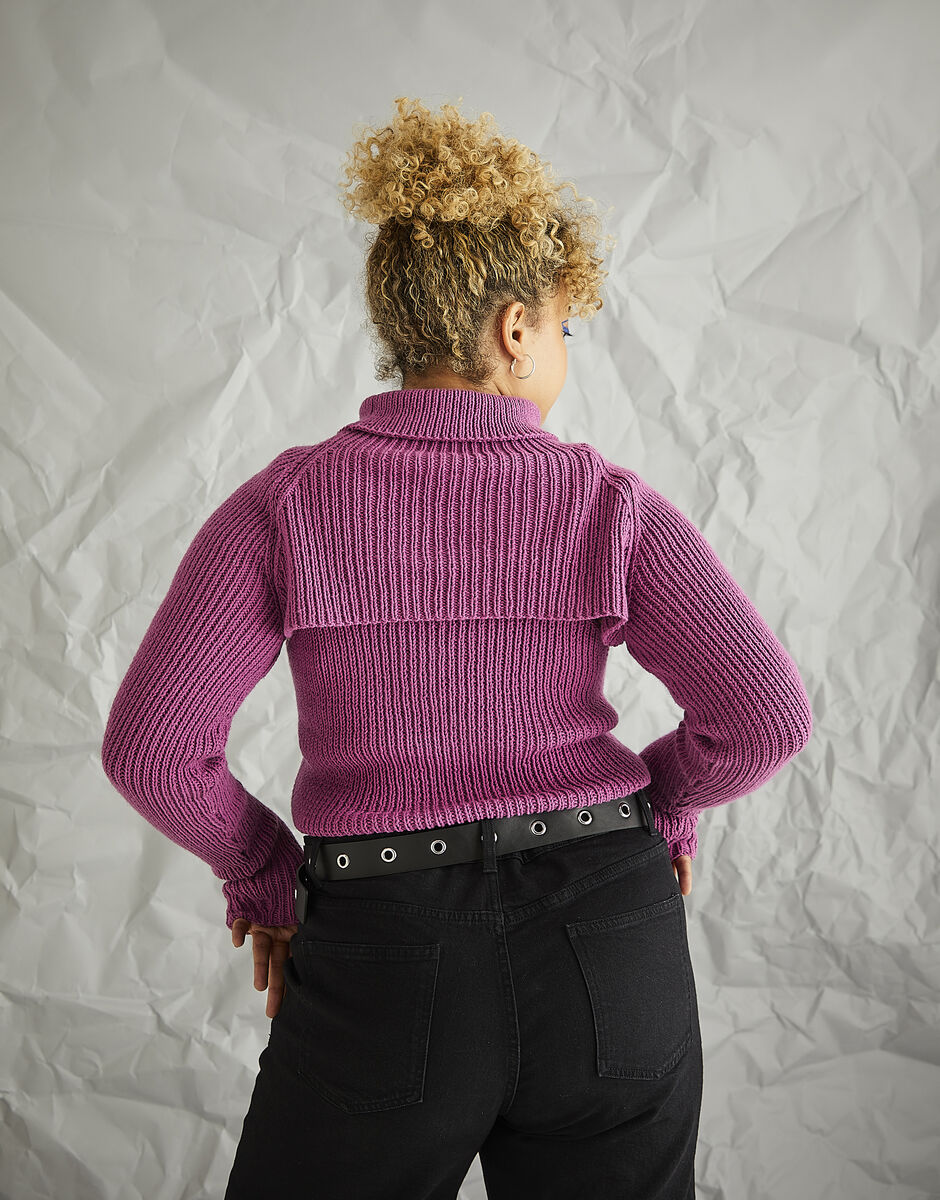 Sirdar - 10578 - Night Life Vest and Roll Neck