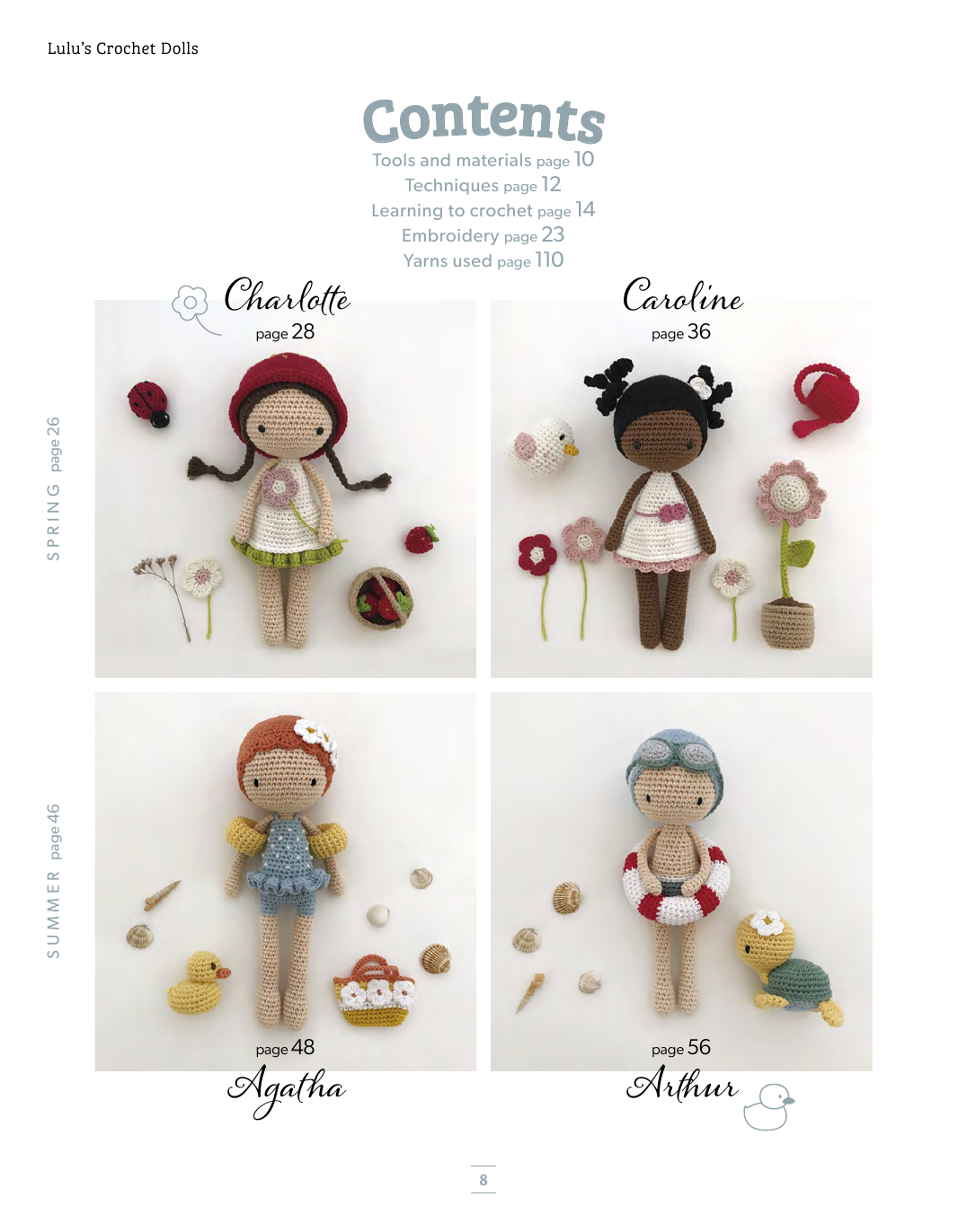 Lulu's Crochet Dolls by Lulu Compotine