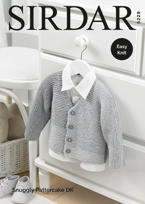 Sirdar Easy Baby cardigan 0-12 months kit