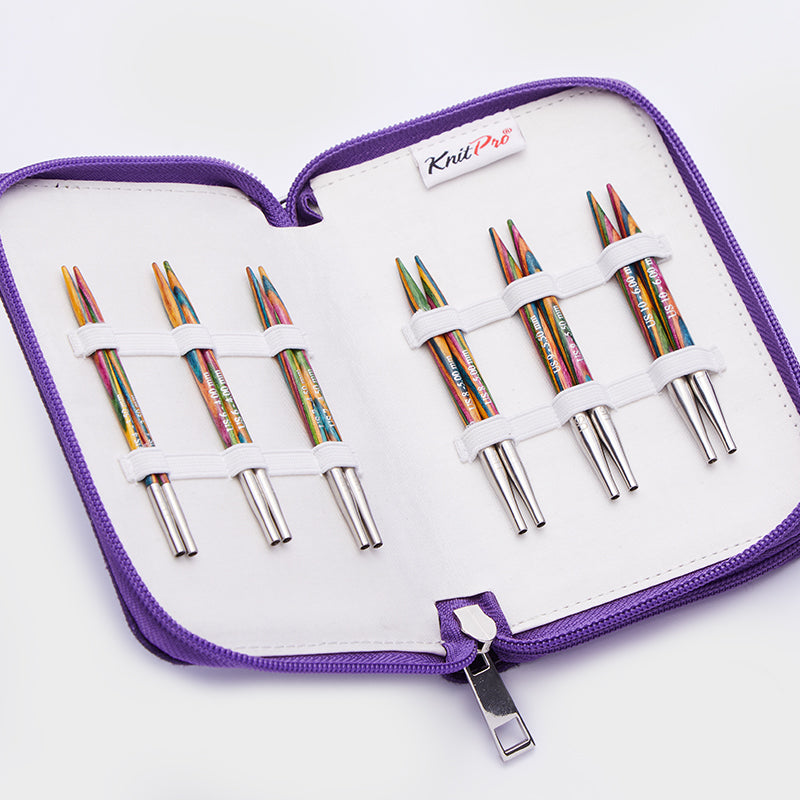 KnitPro Symfonie Wood Deluxe Interchangeable Needle Set