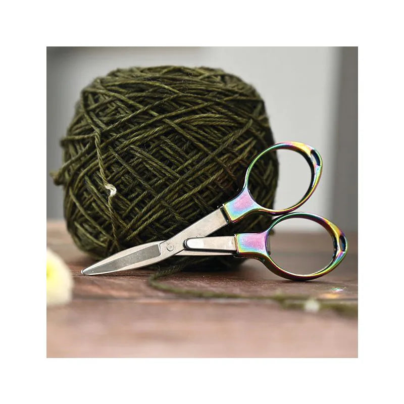 KnitPro The Mindful Collection: Rainbow folding scissors