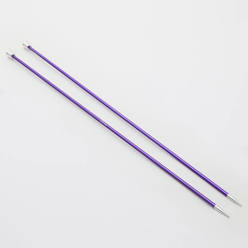 KnitPro Single Pointed Zing Needles 30cm