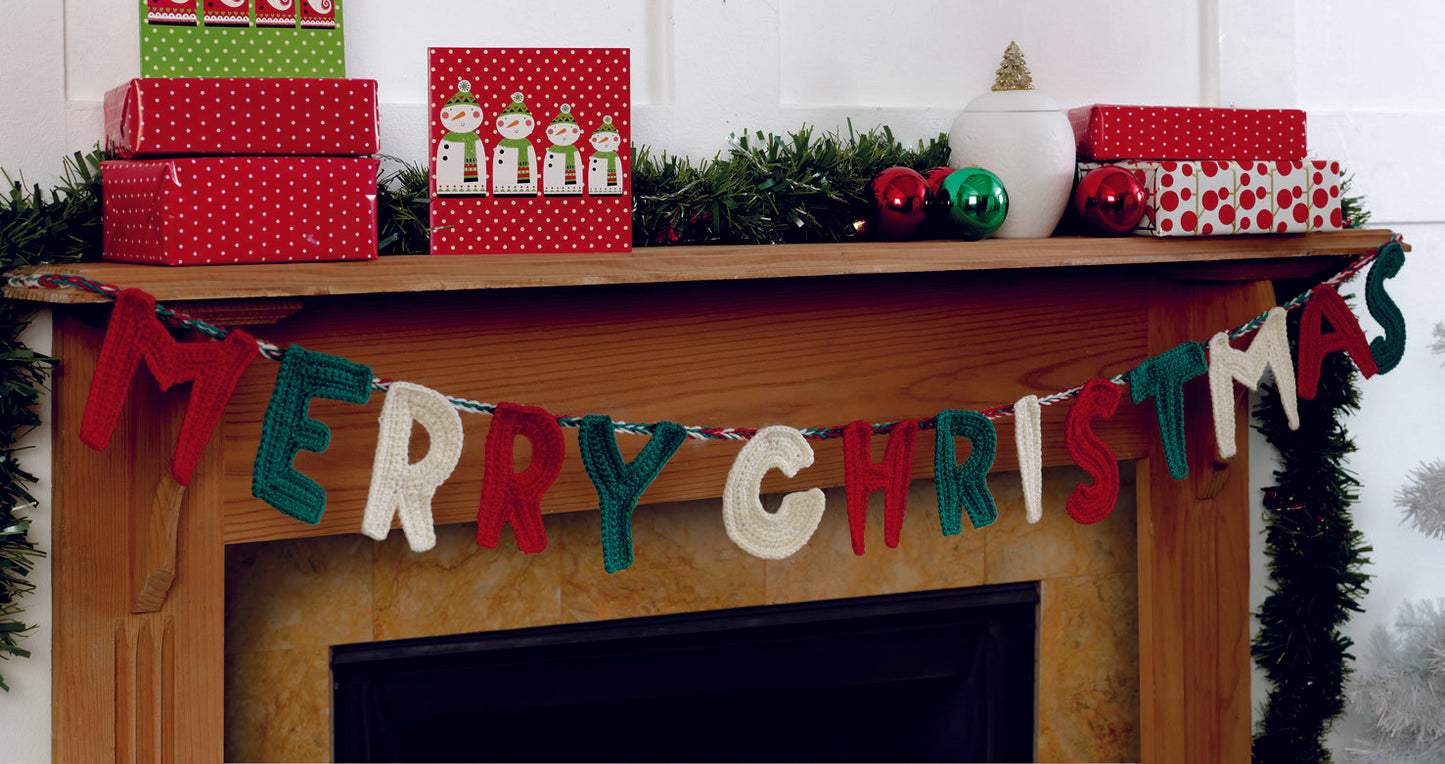Merry Christmas Letters Garland