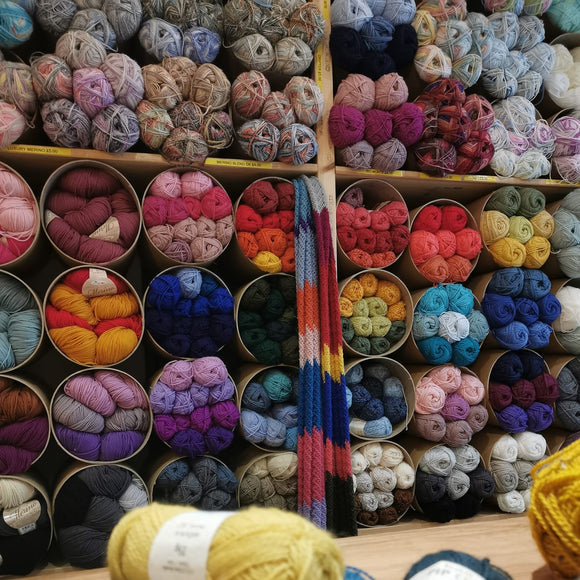 Shelf of wool
