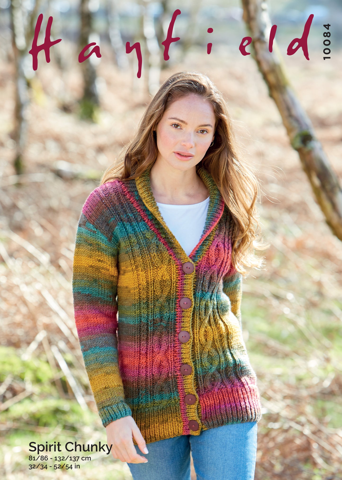 Hayfield - 10084 - Shawl Collared Cardigan - Spirit Chunky