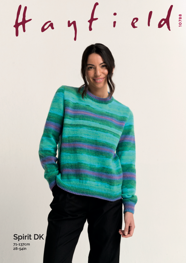 Hayfield - 10788 - Simple sweater - Spirit DK