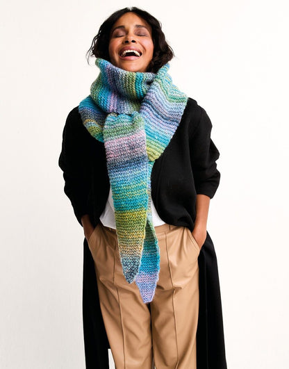 Sirdar - 10807 - Strata Tie-Style Scarf