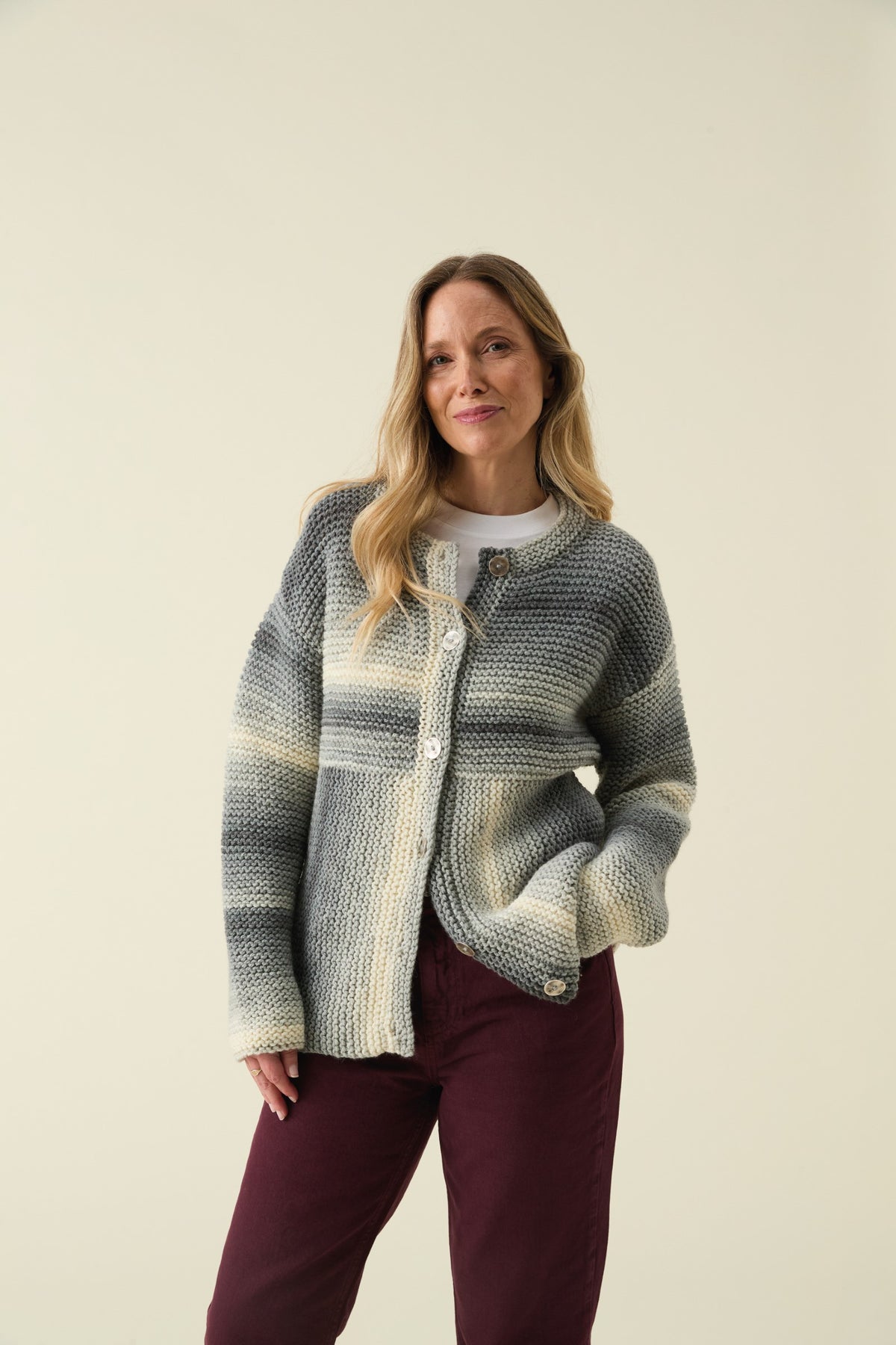 Hayfield Spirit Chunky - 10860 - Two Direction Cardigan