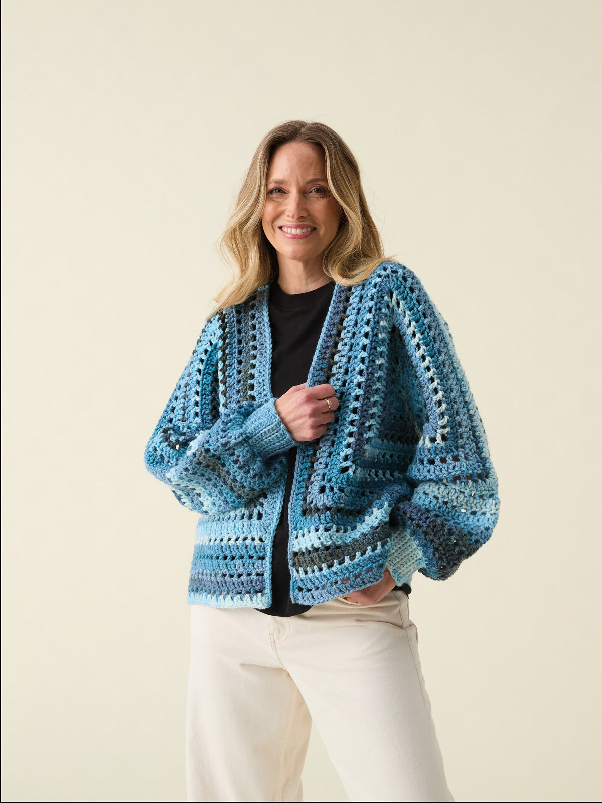 Hayfield Spirit Chunky - 10861 - Crochet Cardigan
