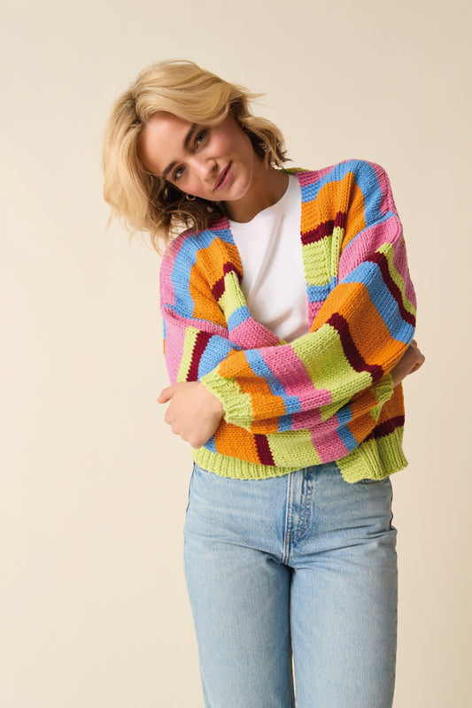 Sirdar Stories Chunky - 10870 - Vibe Crop Cardigan