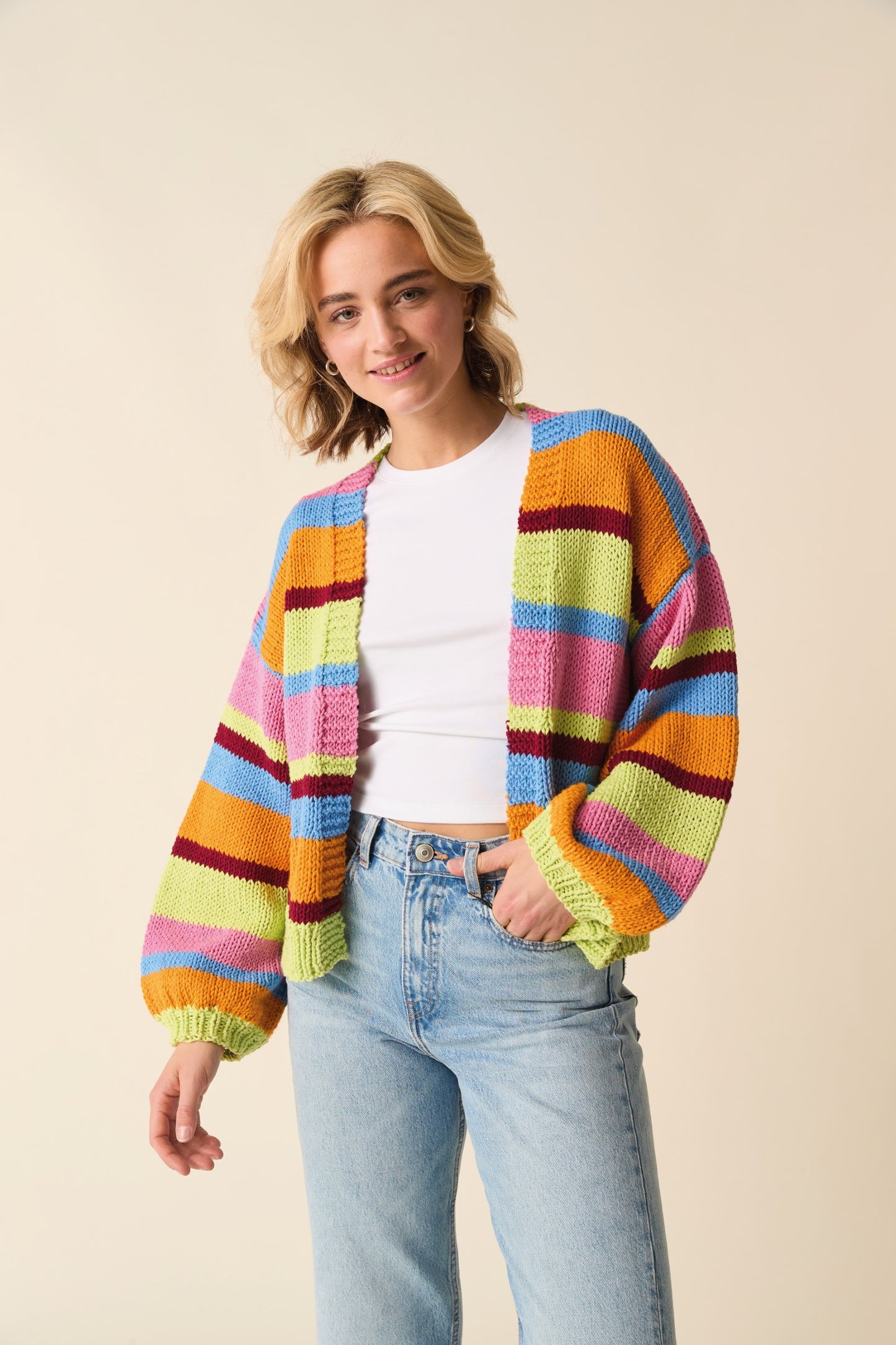 Sirdar Stories Chunky - 10870 - Vibe Crop Cardigan