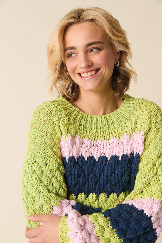 Sirdar Stories Chunky - 10872 - Stripes But Better Sweater