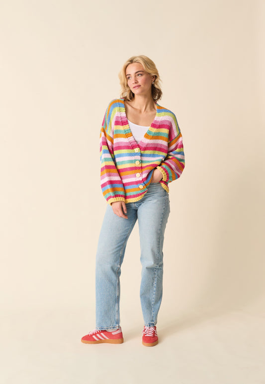 Sirdar Stories Chunky - 10877 - Cult Stripe Cardigan