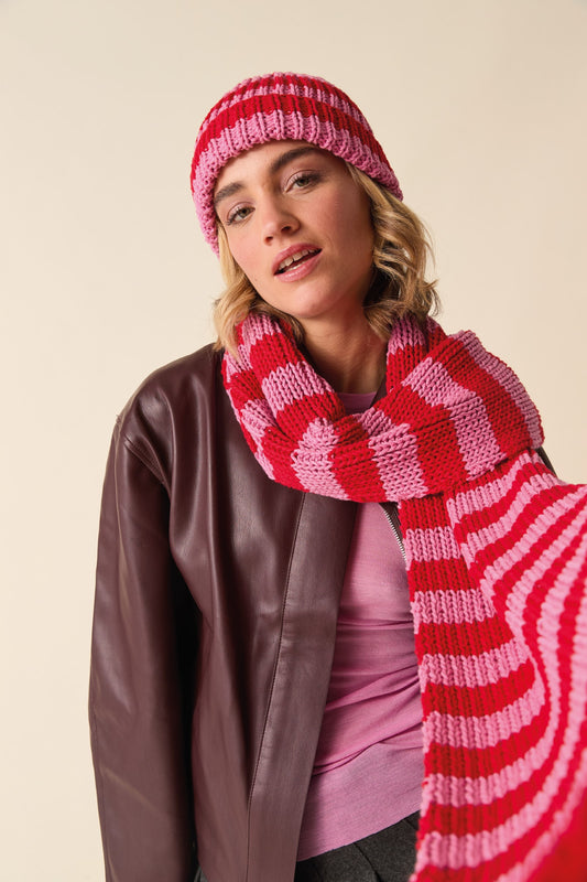 Sirdar Stories Chunky - 10878 - Preppy Scarf Set
