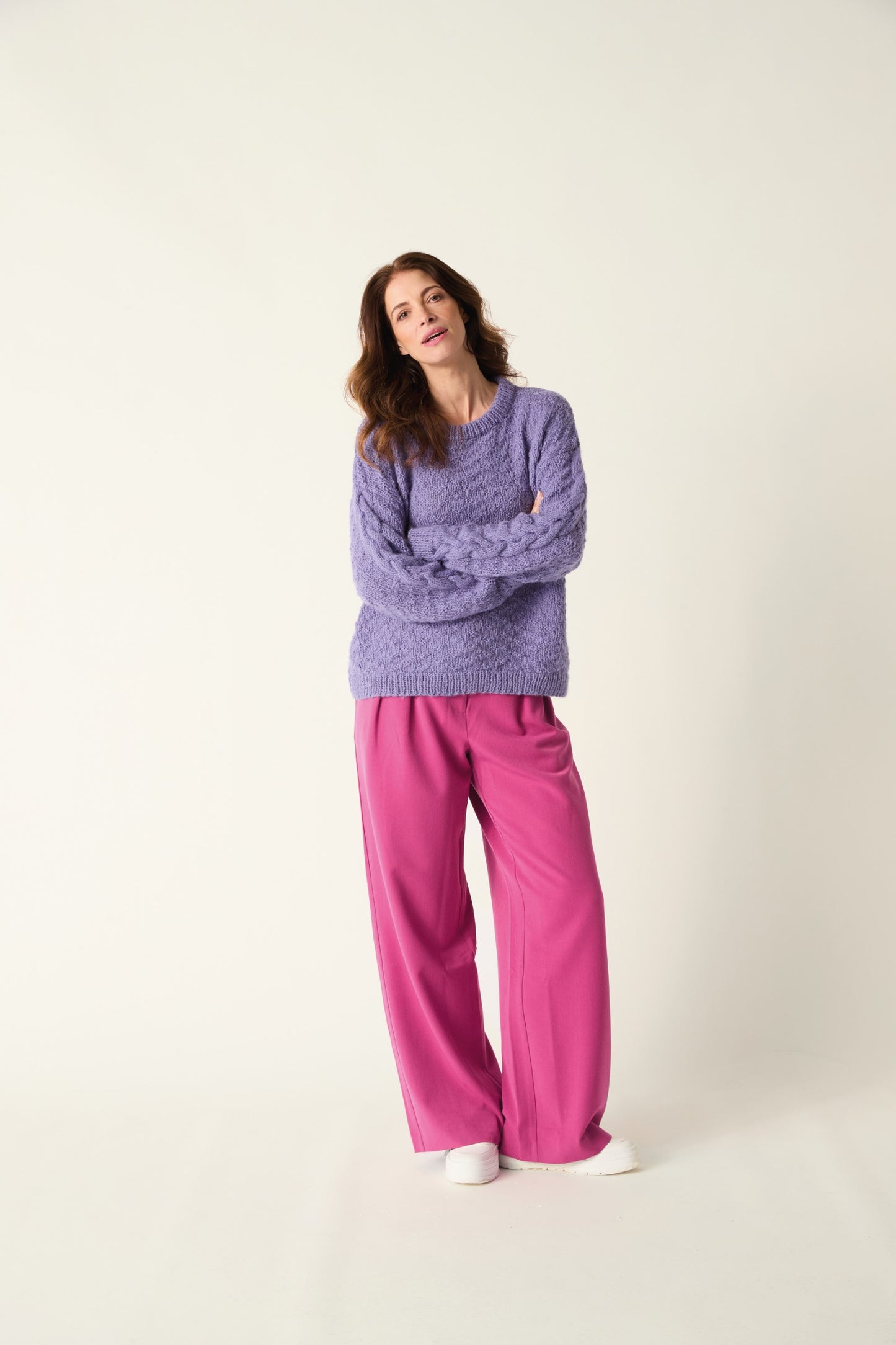 Sirdar Soft Down DK -10881 - Soft Cable Sweater