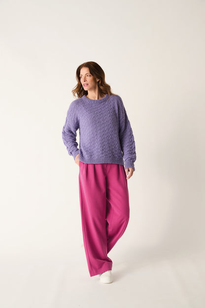 Sirdar Soft Down DK -10881 - Soft Cable Sweater