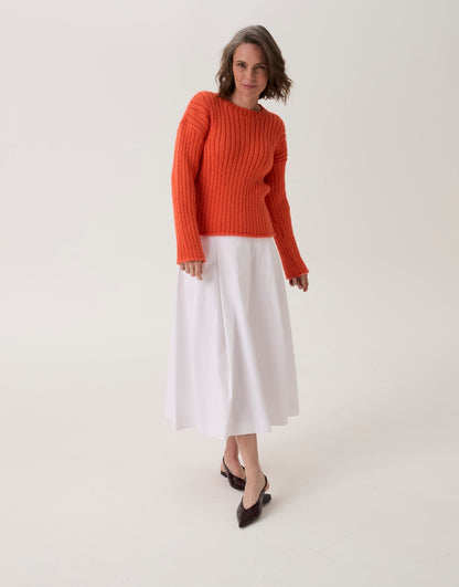 Sirdar - 10909 - Trumpet Flower Sweater - Loveful Bio Blend