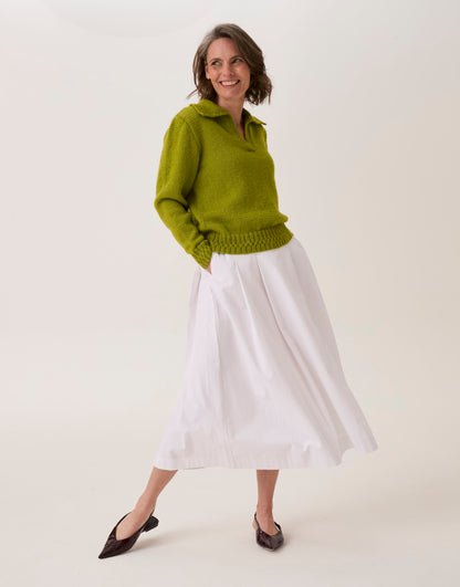 Sirdar - 10911 - Branched Polo Sweater - Loveful Bio Blend
