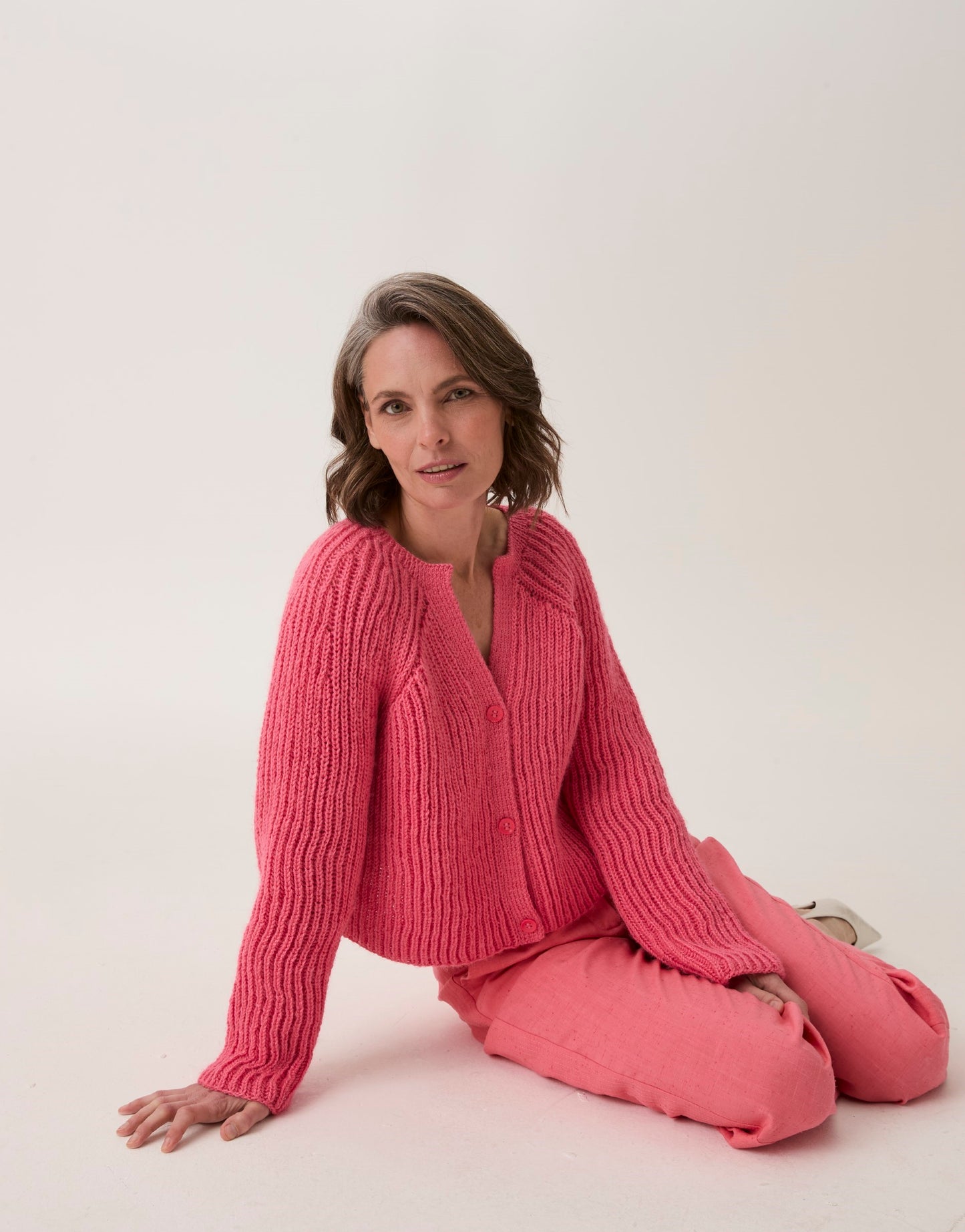 Sirdar - 10913 - Root System Rib Cardigan - Loveful Bio Blend