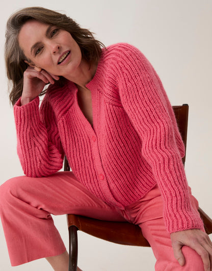 Sirdar - 10913 - Root System Rib Cardigan - Loveful Bio Blend